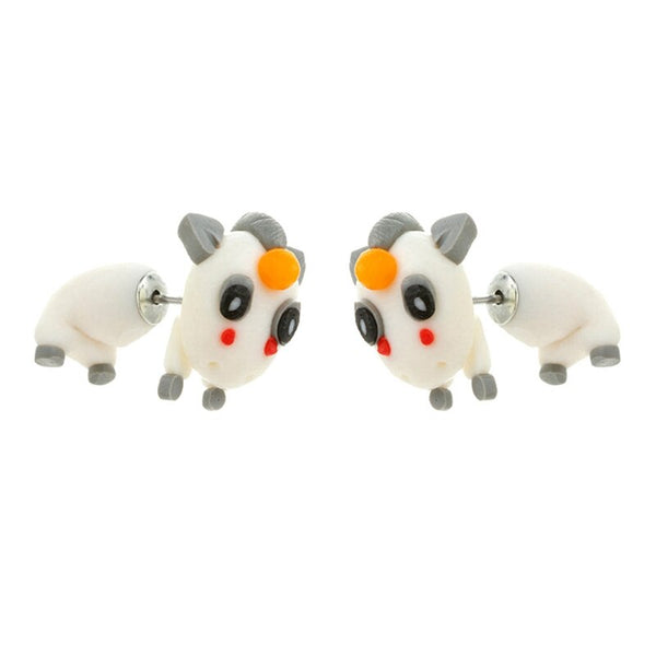 Cartoon Unicorn Earrings